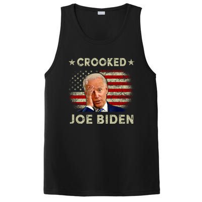 Crooked Joe Biden Trump Quote Called Joe Biden Crooked PosiCharge Competitor Tank