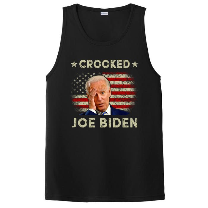 Crooked Joe Biden Trump Quote Called Joe Biden Crooked PosiCharge Competitor Tank