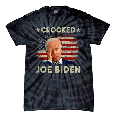 Crooked Joe Biden Trump Quote Called Joe Biden Crooked Tie-Dye T-Shirt