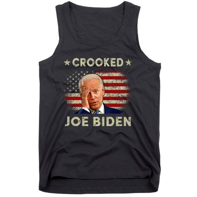 Crooked Joe Biden Trump Quote Called Joe Biden Crooked Tank Top