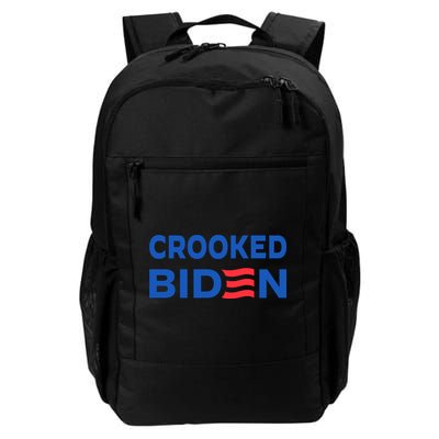Crooked Joe Biden Trump Quote Called Joe Biden Crooked Backpack