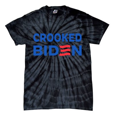 Crooked Joe Biden Trump Quote Called Joe Biden Crooked Tie-Dye T-Shirt