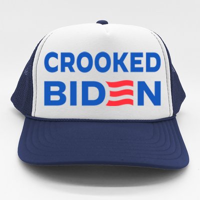 Crooked Joe Biden Trump Quote Called Joe Biden Crooked Trucker Hat