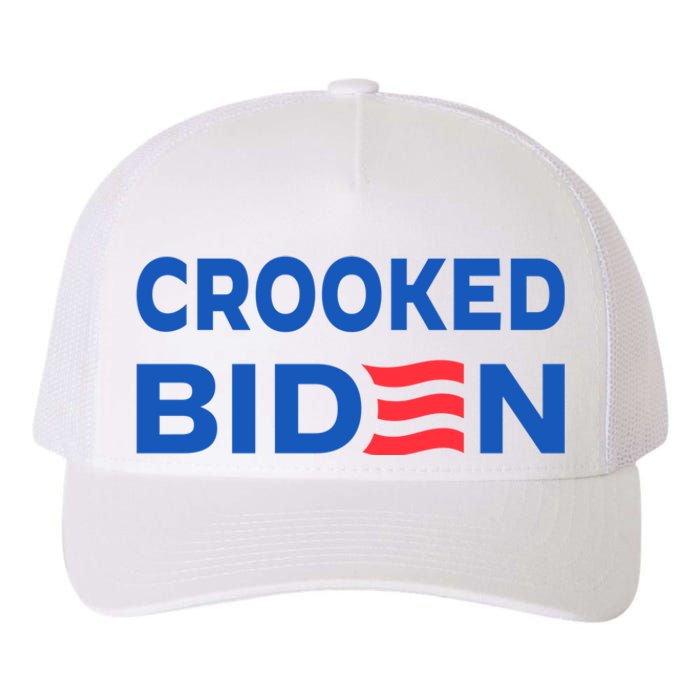 Crooked Joe Biden Trump Quote Called Joe Biden Crooked Yupoong Adult 5-Panel Trucker Hat