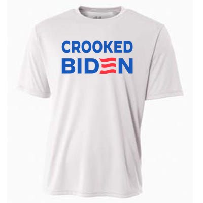 Crooked Joe Biden Trump Quote Called Joe Biden Crooked Cooling Performance Crew T-Shirt