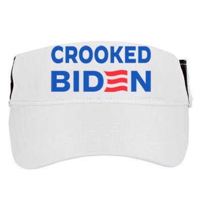 Crooked Joe Biden Trump Quote Called Joe Biden Crooked Adult Drive Performance Visor