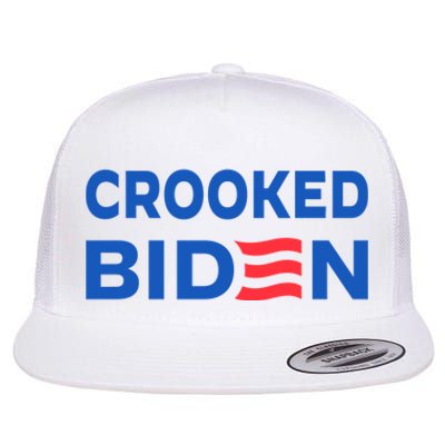 Crooked Joe Biden Trump Quote Called Joe Biden Crooked Flat Bill Trucker Hat