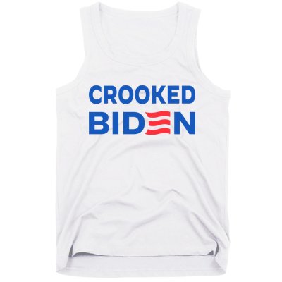 Crooked Joe Biden Trump Quote Called Joe Biden Crooked Tank Top
