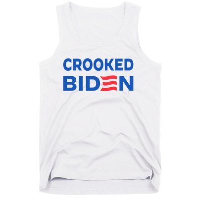 Crooked Joe Biden Trump Quote Called Joe Biden Crooked Tank Top