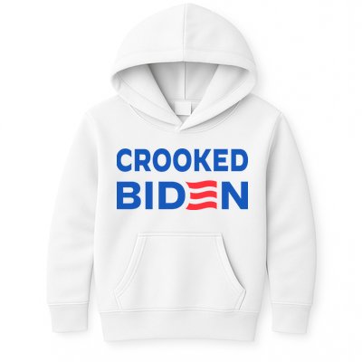 Crooked Joe Biden Trump Quote Called Joe Biden Crooked Kids Hoodie