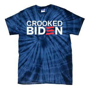 Crooked Joe Biden Pro Trump Political Tie-Dye T-Shirt