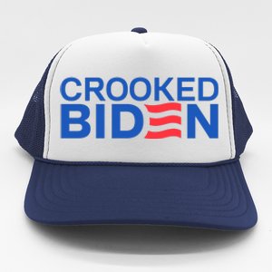 Crooked Joe Biden Pro Trump Political Trucker Hat