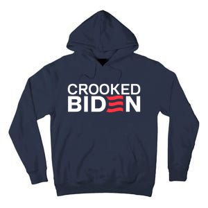 Crooked Joe Biden Pro Trump Political Tall Hoodie