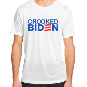 Crooked Joe Biden Pro Trump Political Adult ChromaSoft Performance T-Shirt