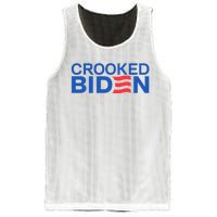 Crooked Joe Biden Pro Trump Political Mesh Reversible Basketball Jersey Tank