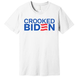 Crooked Joe Biden Pro Trump Political Premium T-Shirt