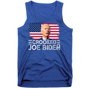 Crooked Joe Biden Flag Pro Trump 2024 Tank Top