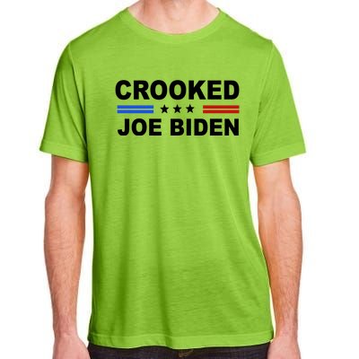 Crooked Joe Biden Trump Quote Political Adult ChromaSoft Performance T-Shirt