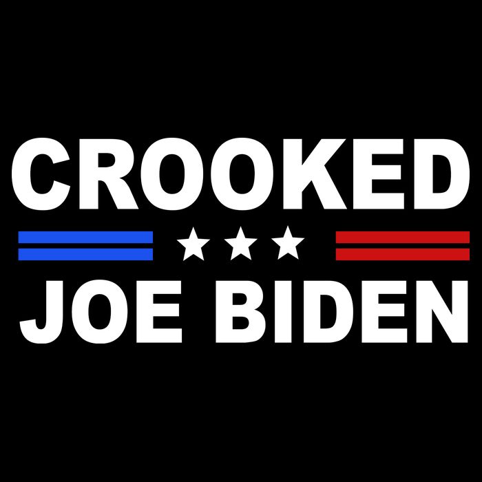 Crooked Joe Biden Trump Quote Political Cooling Performance Crew T-Shirt