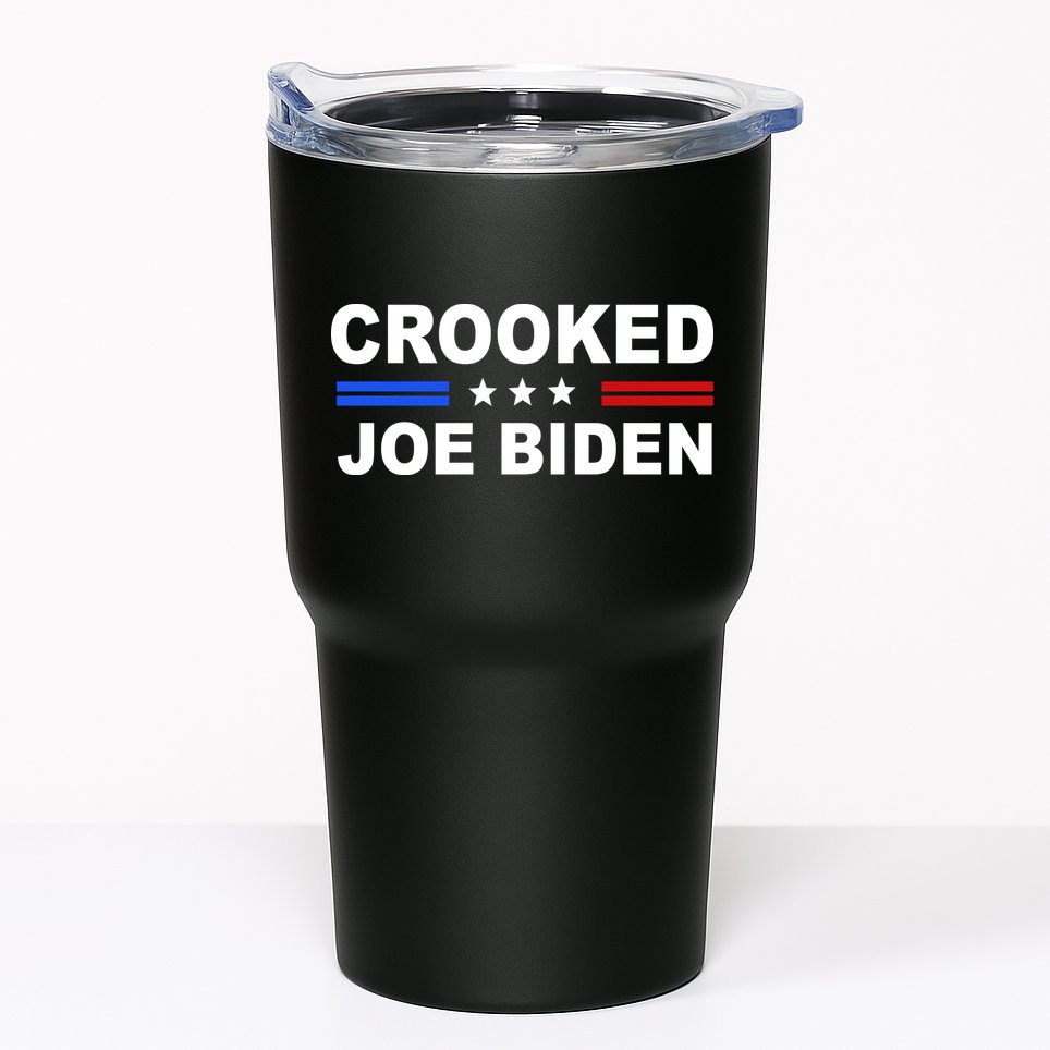Crooked Joe Biden Trump Quote Political Tumbler