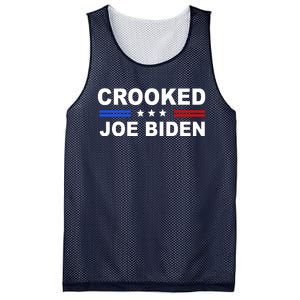 Crooked Joe Biden Trump Quote Political Mesh Reversible Basketball Jersey Tank