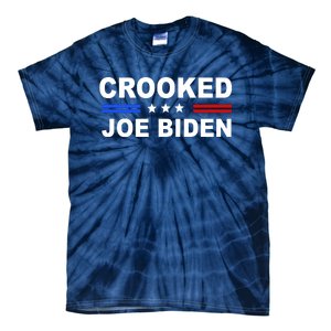 Crooked Joe Biden Trump Quote Political Tie-Dye T-Shirt