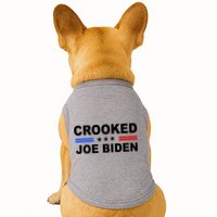 Crooked Joe Biden Trump Quote Political Doggie Tank