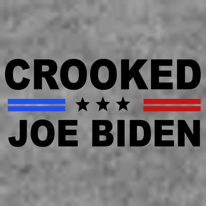 Crooked Joe Biden Trump Quote Political Doggie Tank