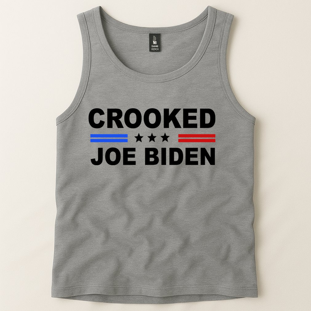 Crooked Joe Biden Trump Quote Political Tank Top