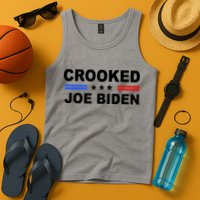 Crooked Joe Biden Trump Quote Political Tank Top