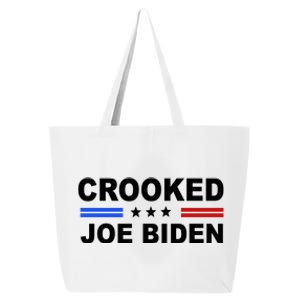 Crooked Joe Biden Trump Quote Political 25L Jumbo Tote