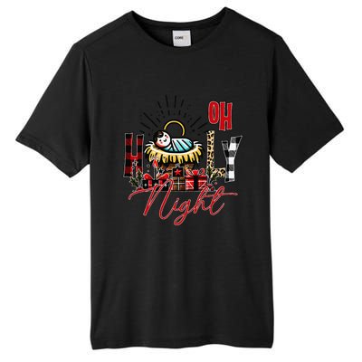 Christmas Jesus Born Holly Night Tall Fusion ChromaSoft Performance T-Shirt