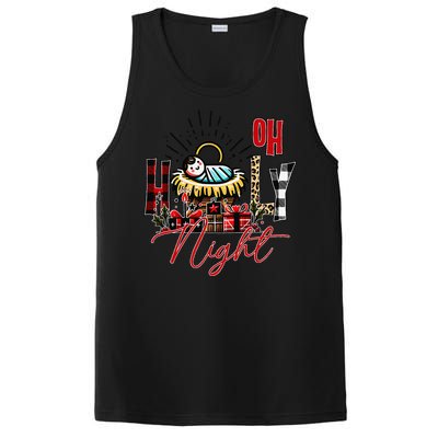 Christmas Jesus Born Holly Night PosiCharge Competitor Tank