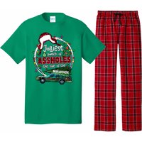 Christmas Jolliest Bunch Of Assholes This Side Of The Nut House Gift Pajama Set