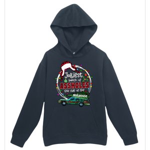 Christmas Jolliest Bunch Of Assholes This Side Of The Nut House Gift Urban Pullover Hoodie