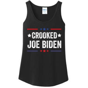 Crooked Joe Biden Trump Quote Called Joe Biden Crooked Ladies Essential Tank