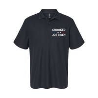 Crooked Joe Biden Trump Quote Called Joe Biden Crooked Softstyle Adult Sport Polo