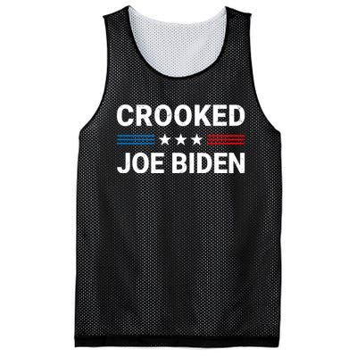 Crooked Joe Biden Trump Quote Called Joe Biden Crooked Mesh Reversible Basketball Jersey Tank