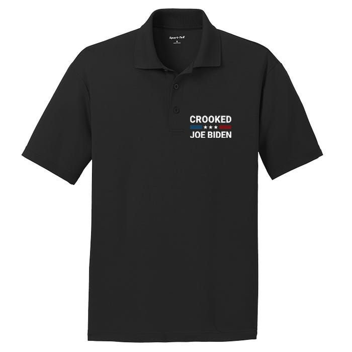 Crooked Joe Biden Trump Quote Called Joe Biden Crooked PosiCharge RacerMesh Polo