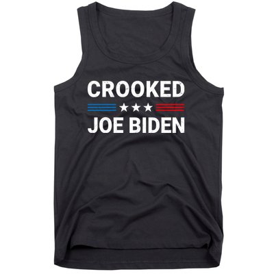 Crooked Joe Biden Trump Quote Called Joe Biden Crooked Tank Top