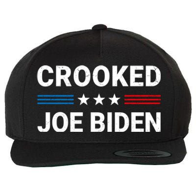 Crooked Joe Biden Trump Quote Called Joe Biden Crooked Wool Snapback Cap