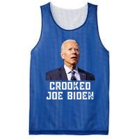 Crooked Joe Biden Trump Quote Called Joe Biden Crooked Mesh Reversible Basketball Jersey Tank