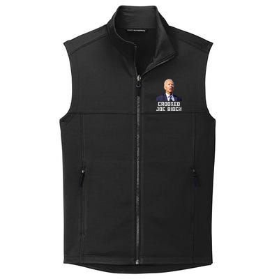 Crooked Joe Biden Trump Quote Called Joe Biden Crooked Collective Smooth Fleece Vest