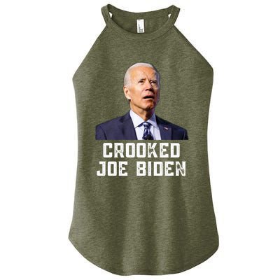 Crooked Joe Biden Trump Quote Called Joe Biden Crooked Women's Perfect Tri Rocker Tank