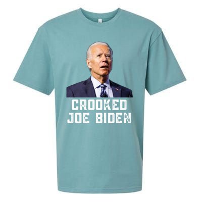 Crooked Joe Biden Trump Quote Called Joe Biden Crooked Sueded Cloud Jersey T-Shirt