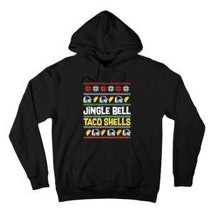 Christmas Jingle Bells Taco Shells Funny Ugly Xmas Sweater Hoodie