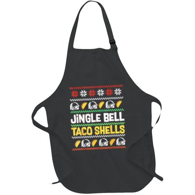 Christmas Jingle Bells Taco Shells Funny Ugly Xmas Sweater Apron