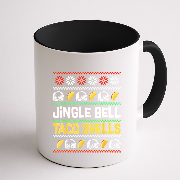 Christmas Jingle Bells Taco Shells Funny Ugly Xmas Sweater Mug