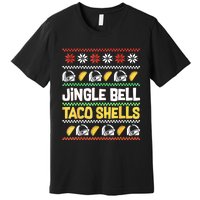 Christmas Jingle Bells Taco Shells Funny Ugly Xmas Sweater Premium T-Shirt