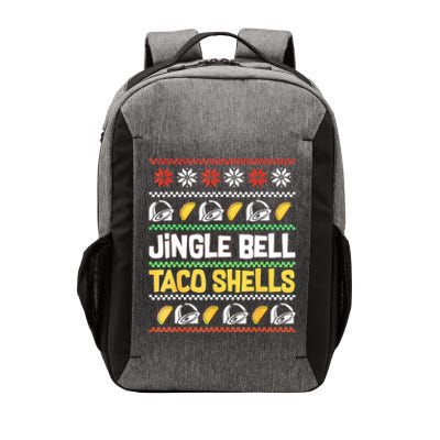 Christmas Jingle Bells Taco Shells Funny Ugly Xmas Sweater Vector Backpack